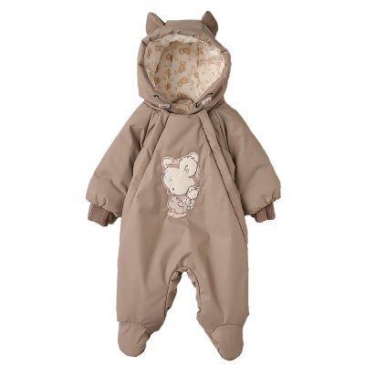 Комбинезон демисезонный Мишка малыш Little Star 35335 капучино 1